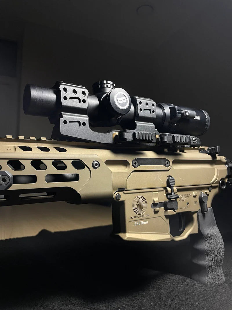 Montura de visor de 30mm en voladizo | base Picatinny QD Ergo