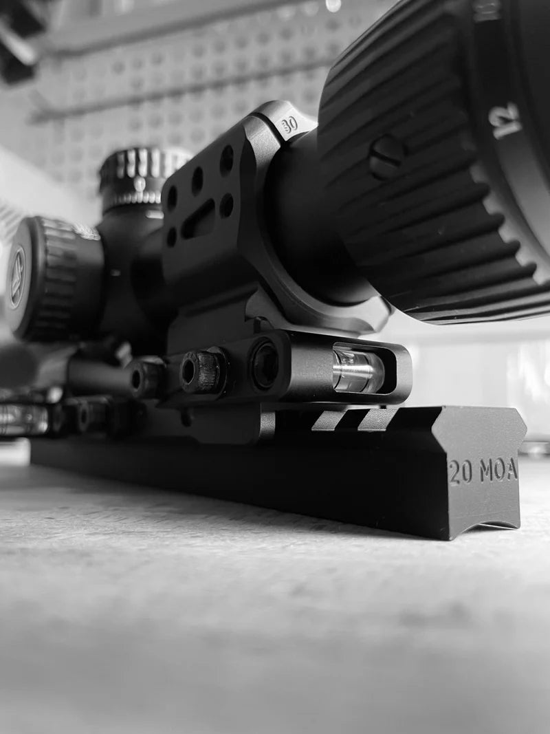 Nivel de burbuja para mira de rifle | para monturas Davika