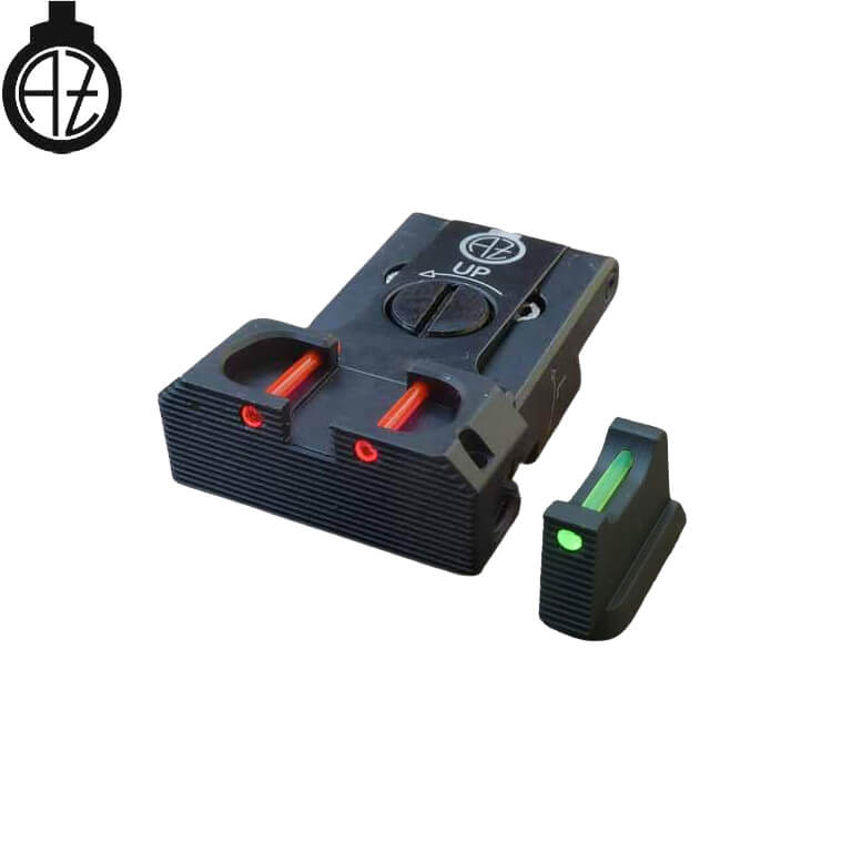 CZ 75B, CZ P-01, CZ 75 SP-01 adjustable sights with fiber optics | type B Zendl