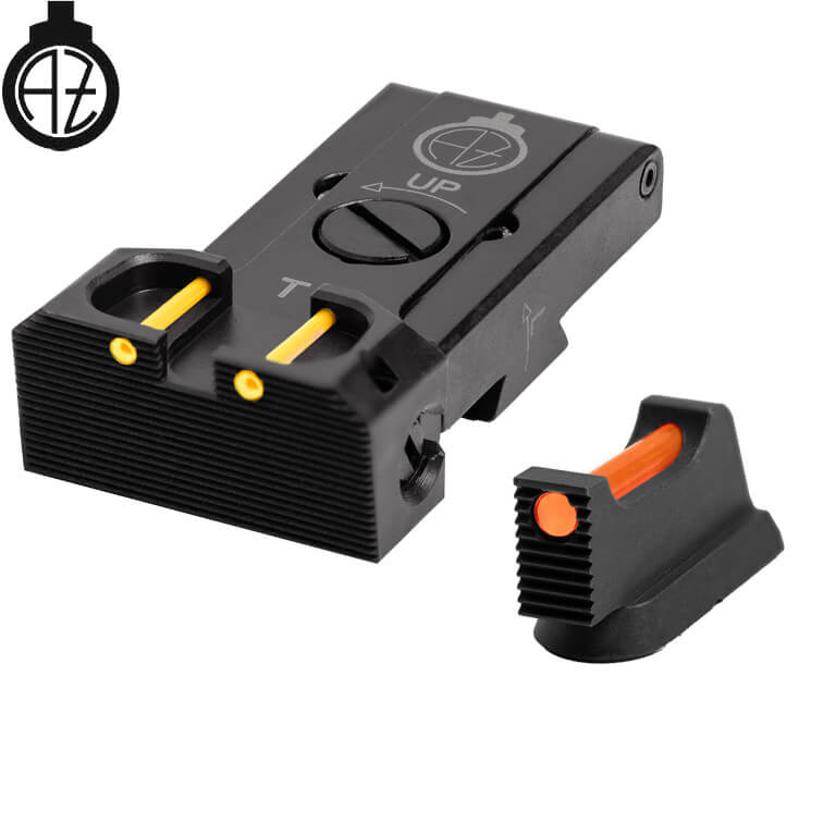 CZ TS 2, CZ TS 1 & CZ Shadow 2 miras ajustables Target con fibra óptica | tipo B
