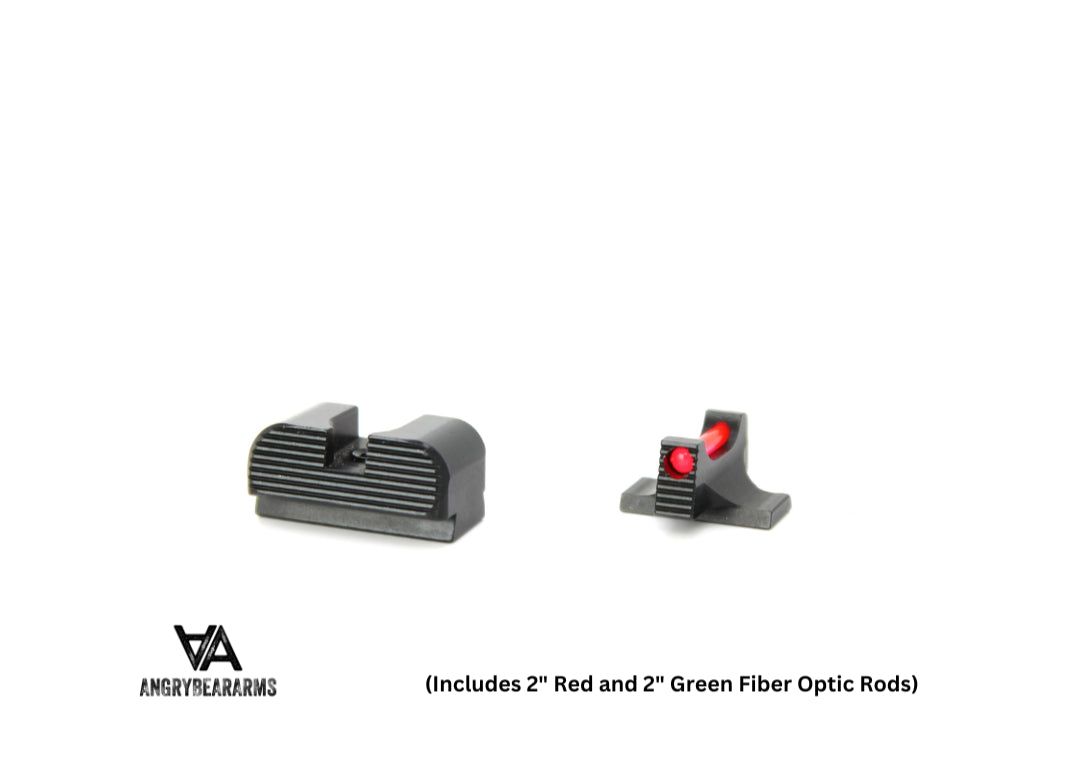 CZ P-09 NOCTURNE deporte miras con fibras ópticas