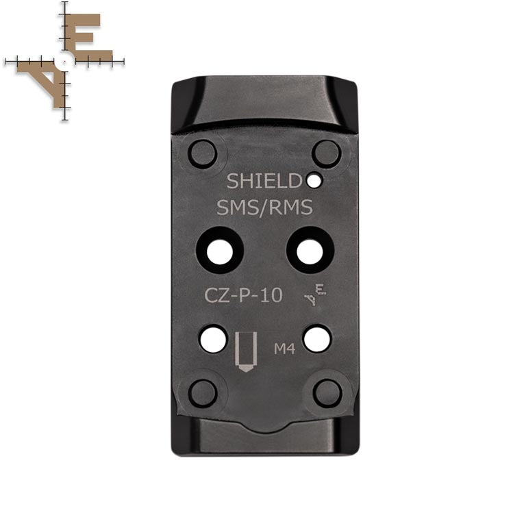 CZ P-10 placa adaptadora | Shield RMSc huella