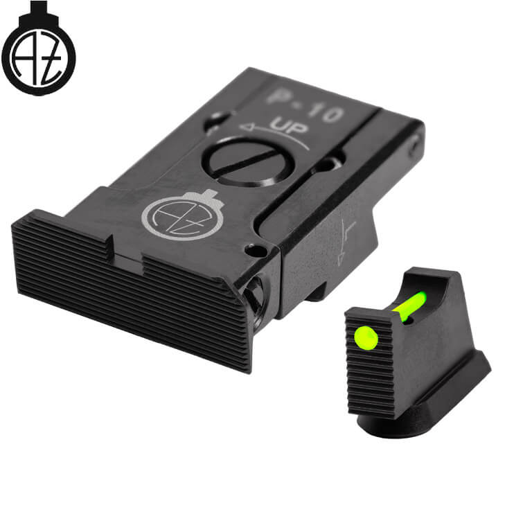 CZ P-10 miras ajustables con fibra óptica | type A