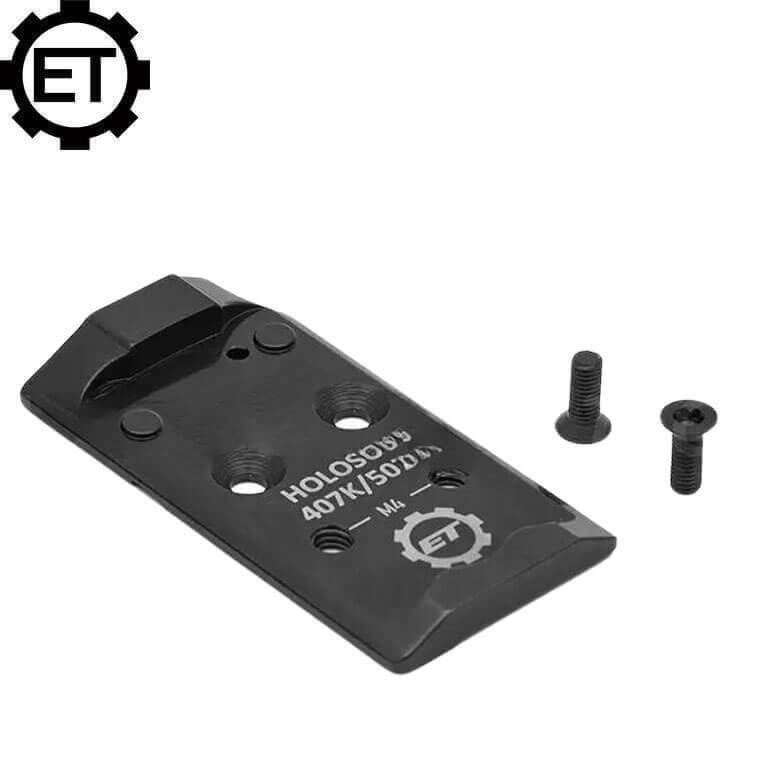 CZ Shadow 2 OR optic plate | Holosun K-series footprint Eemann Tech