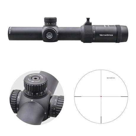 Vector Optics Forester 1-5x24SFP GenII rifle scope Vector Optics