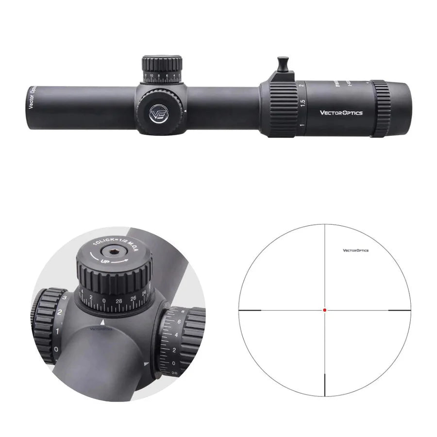 Vector Optics Forester 1-5x24SFP GenII visor para rifle