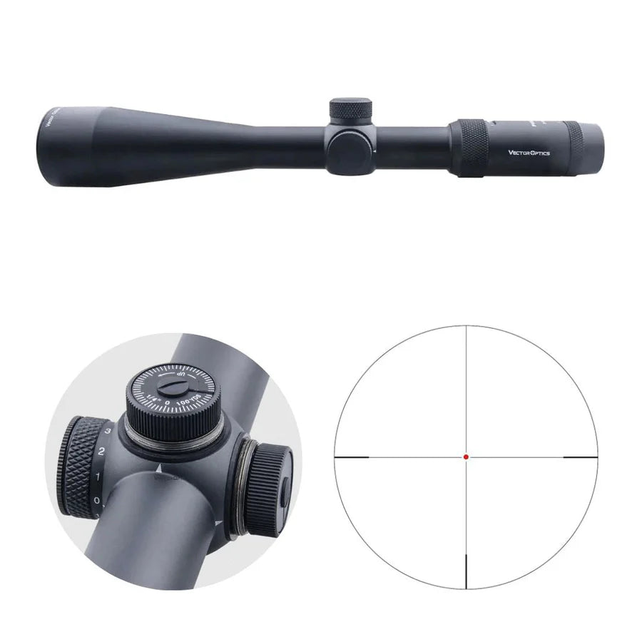 Vector Optics Forester 3-15x50SFP visor para rifle