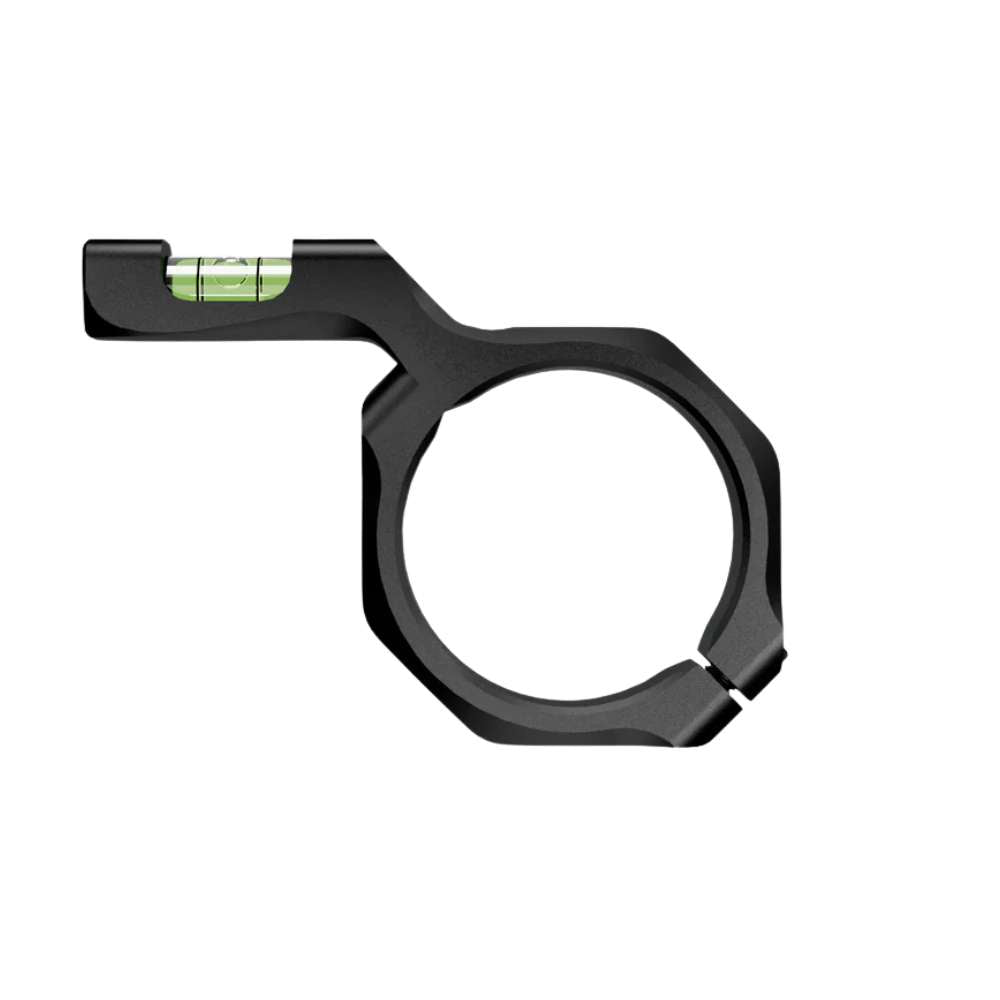 Nivel de burbuja descentrado para mira telescópica