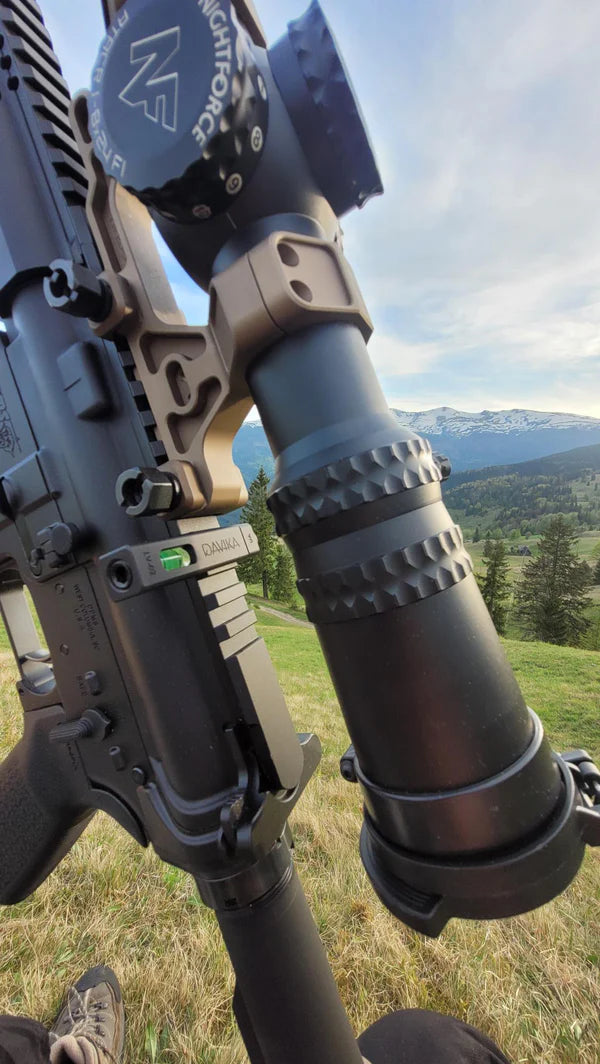 Nivel de burbuja lateral para mira de rifle | Base Picatinny