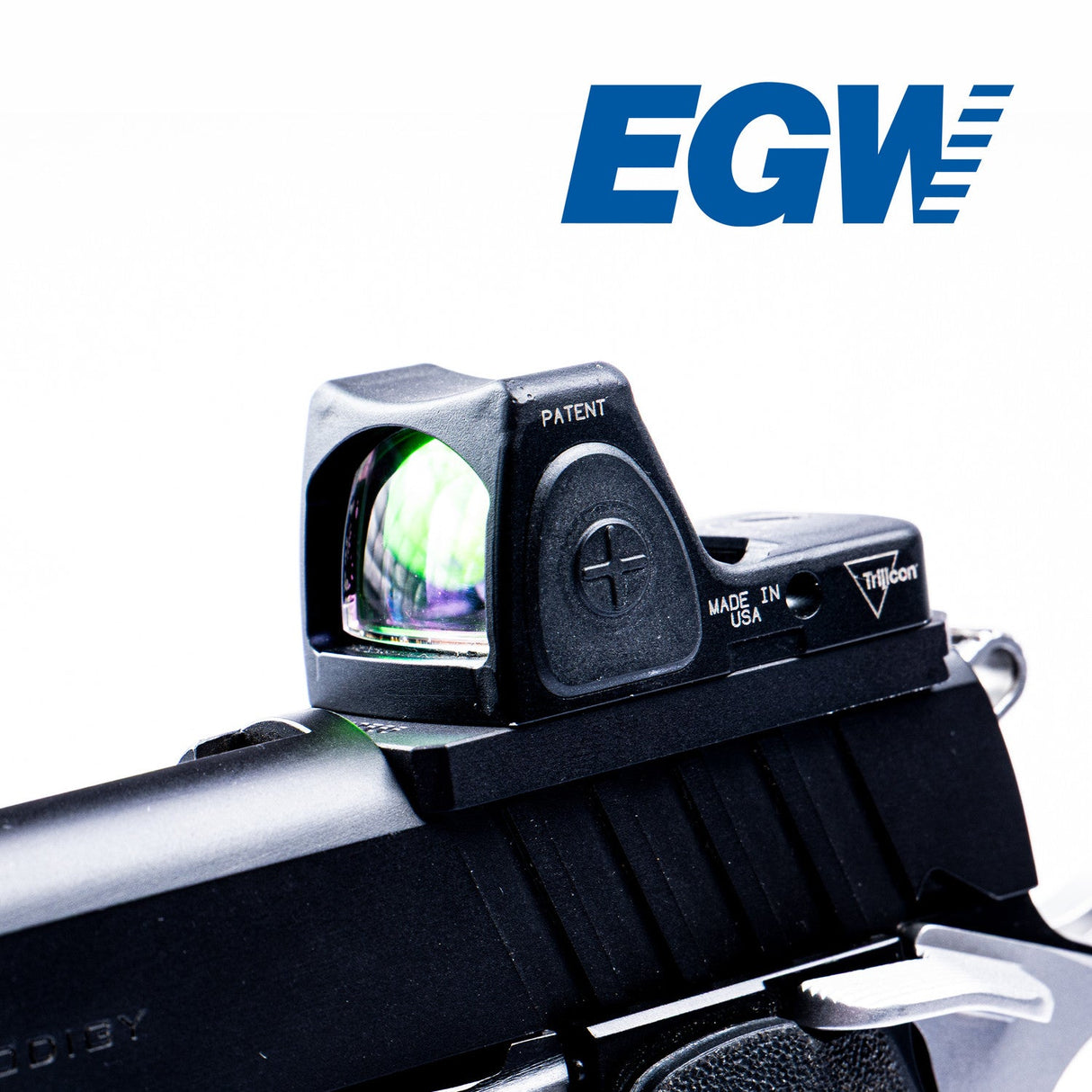 Springfield 1911 DS Prodigy placa adaptadora Optics Ready | huella Trijicon RMR EGW