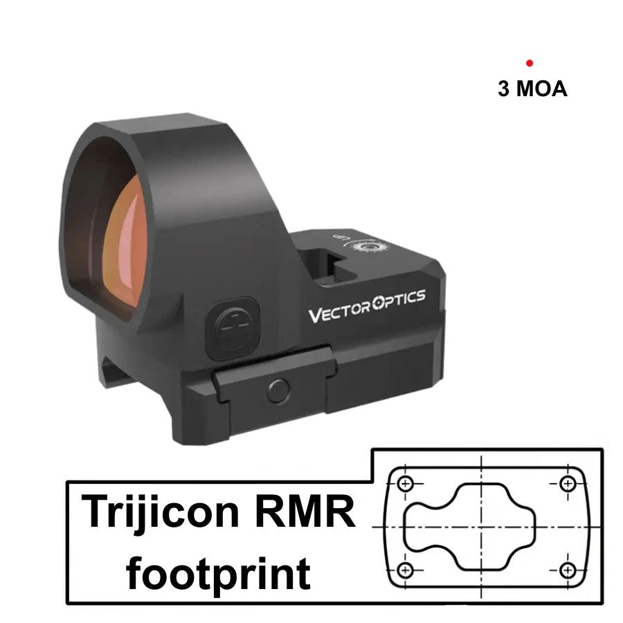 Vector Optics Frenzy-X 1x22x26 AUT mira de punto rojo