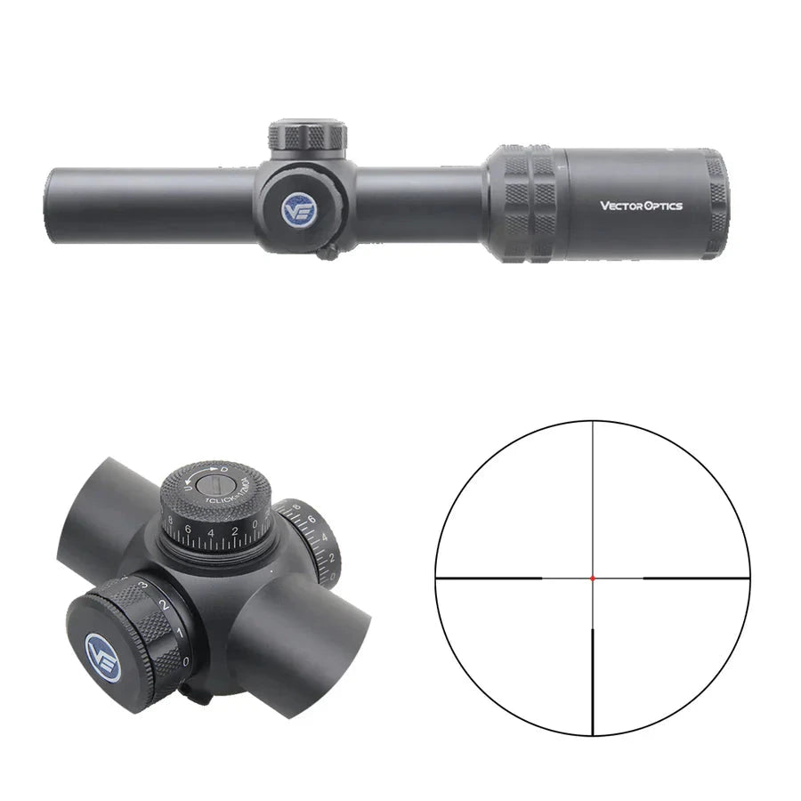 Vector Optics Grizzly 1-4x24 visor de caza Vector Optics