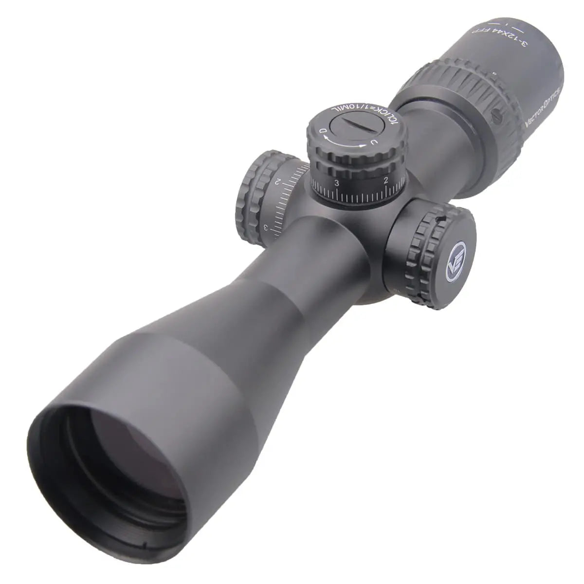 Vector Optics Veyron 3-12x44 FFP visor de rifle compacto Vector Optics