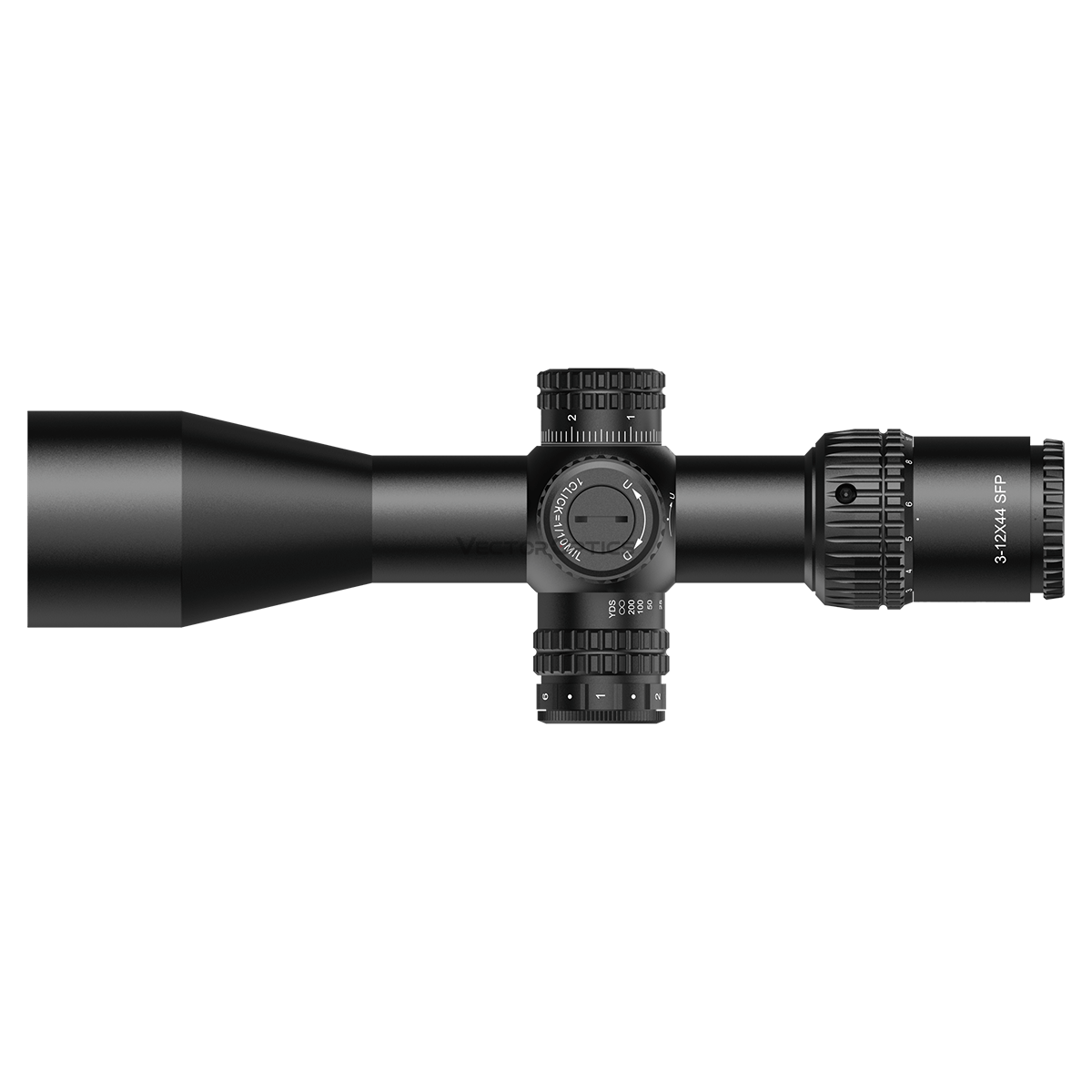 Vector Optics Veyron 3-12x44IR SFP visor de rifle compacto