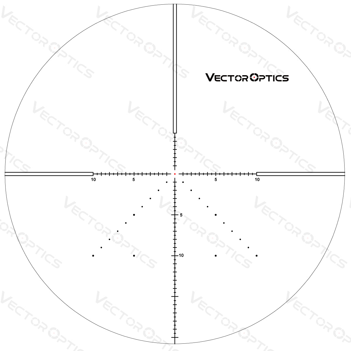Vector Optics Veyron 6-24x44 IR First Focal Plane Illuminated visor de rifle Vector Optics
