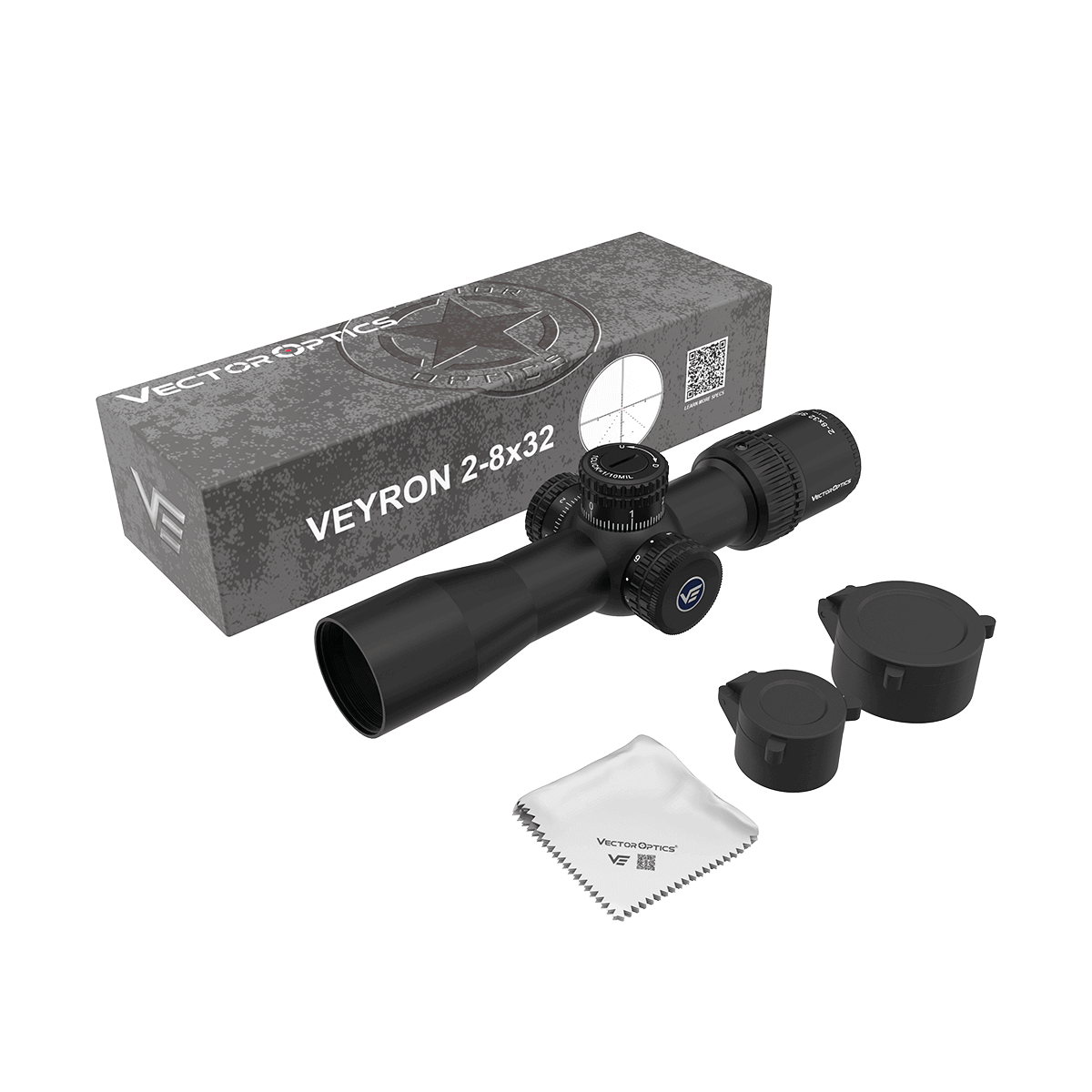 Vector Optics Veyron 2-8x32IR visor de rifle compacto
