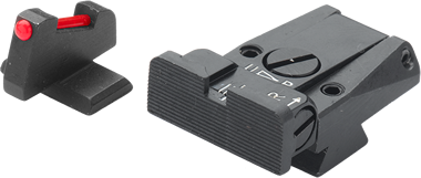 Browning Hi-Power miras ajustables | fibra óptica