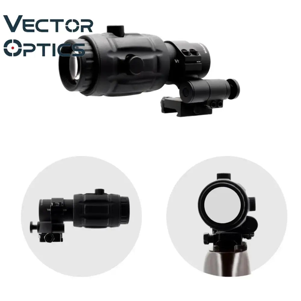 Maverick 5x26 Magnifier con Montura Lateral Abatible Vector Optics