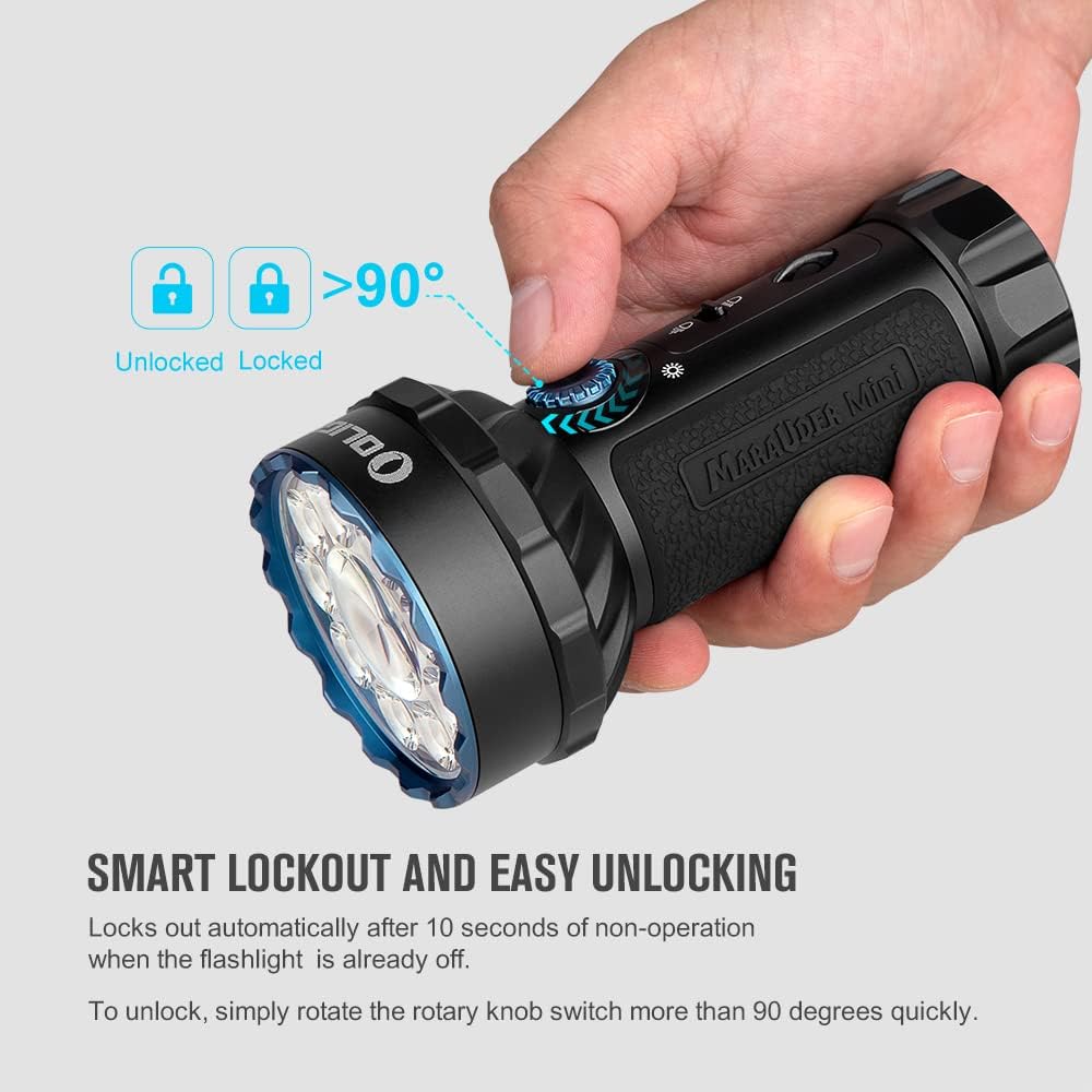 Olight Marauder Mini | linterna recargable multicolor | 7.000 lm