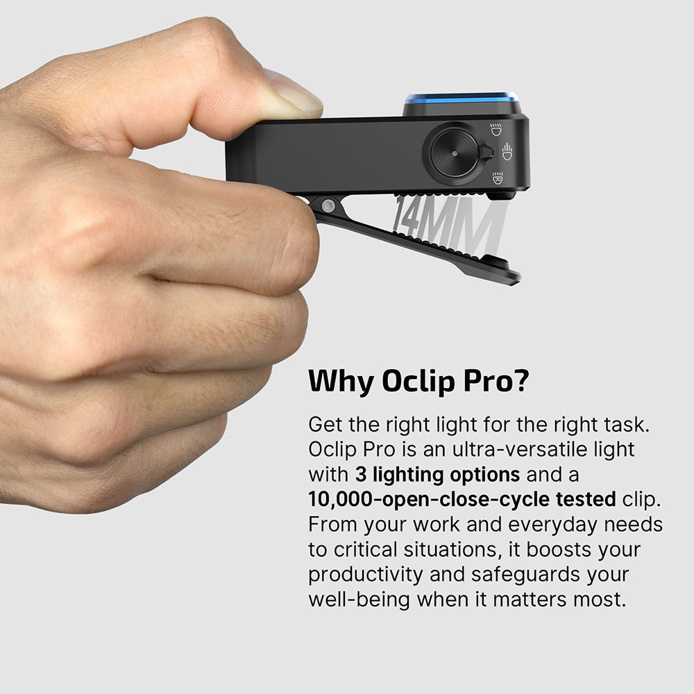 Olight Oclip Pro | linterna de clip multifuncional | 500 lm