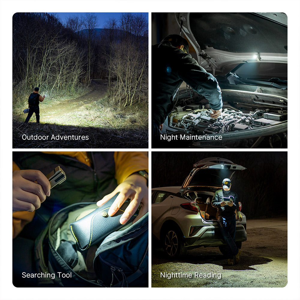Olight Oclip Ultra | linterna EDC con clip 3 en 1 | 530 lm - Olive Green