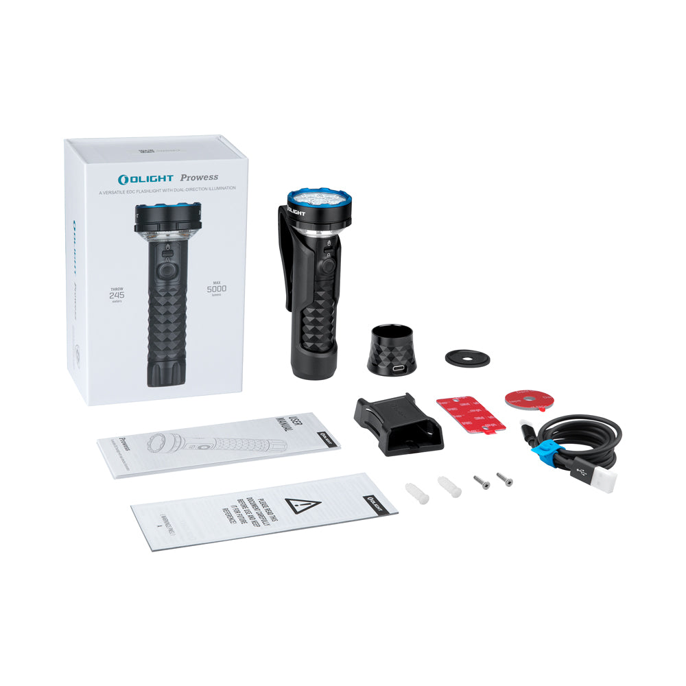 Olight Prowess | linterna con iluminación bidireccional | 5.000 lm