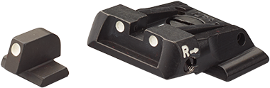 Smith & Wesson M&P miras ajustables | puntos blancos