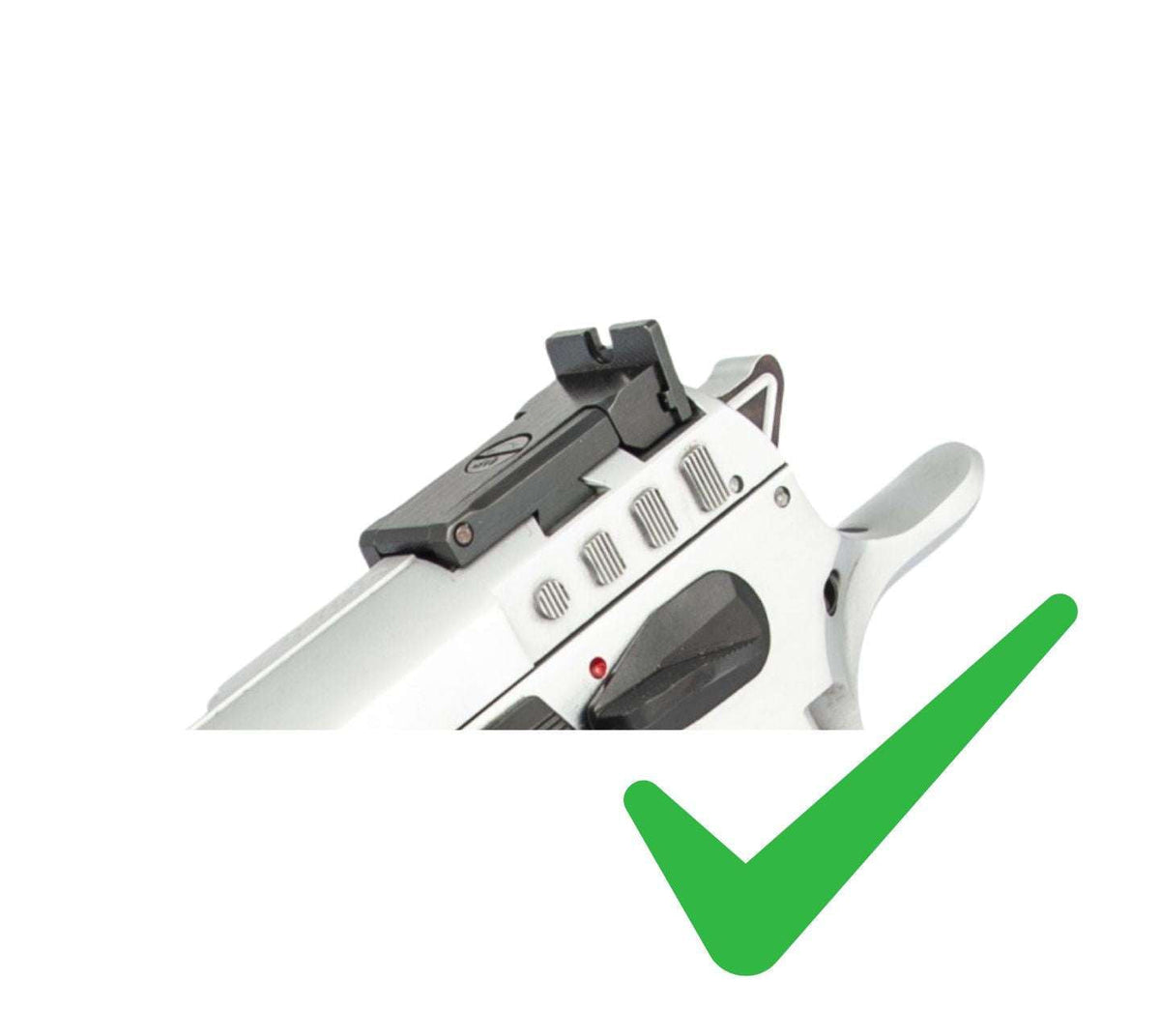 Tanfoglio Stock 2 montura para mira de punto rojo | Shield RMSc huella