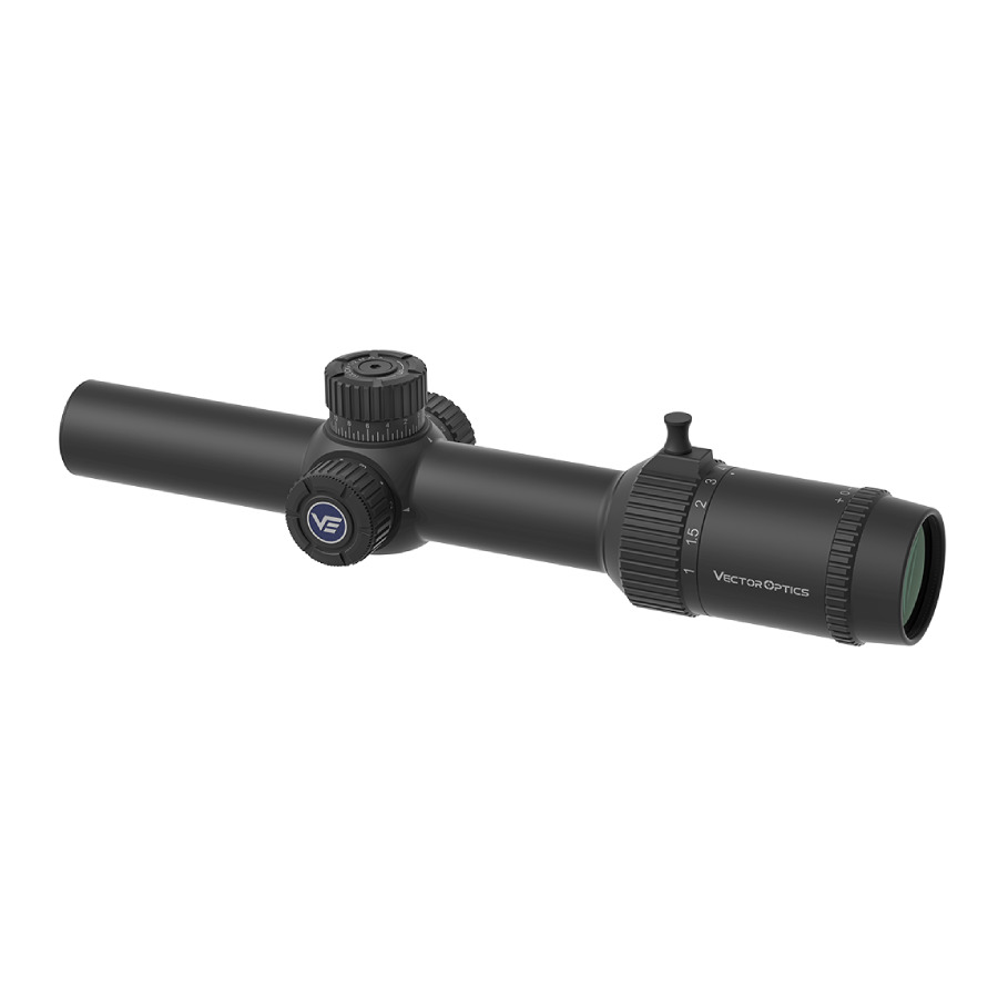 Vector Optics Forester 1-8x24 Fiber SFP visor para rifle