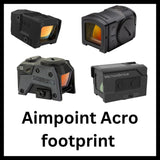 Miras de punto rojo con huella Aimpoint Acro