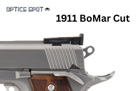 1911 [BoMar Cut] alza ajustable | con fibra óptica