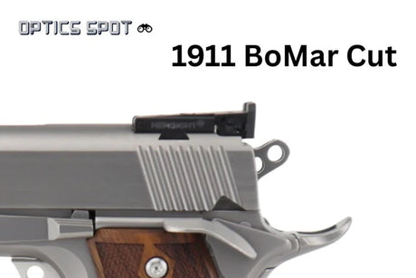 1911 [BoMar Cut] alza totalmente ajustable | ranurada con 3 puntos