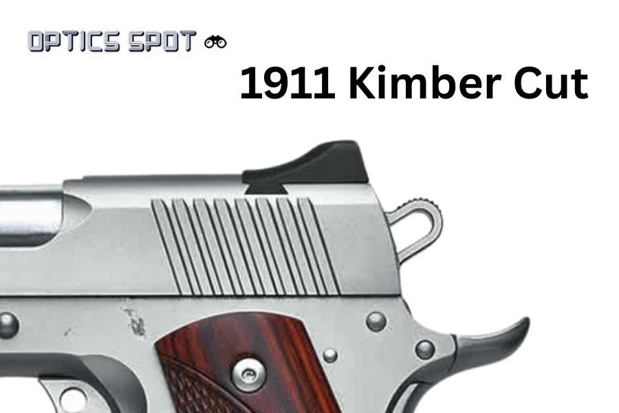 Juego de miras ajustables [Kimber Cut] 1911 con fibra óptica 