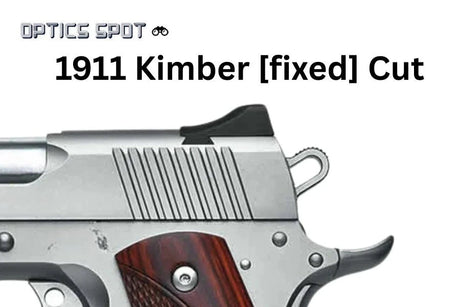 1911 [Kimber Fixed Cut] montura para mira de punto rojo | type S [RMSc DPP K-series huella]