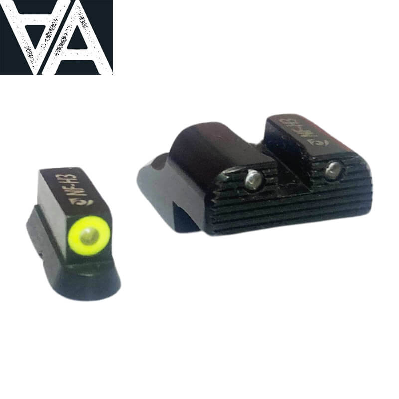 CZ 75B, CZ P-01, CZ 75 SP-01 noche miras con tritio | tipo B 