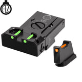 CZ 75B, CZ P-01, CZ 75 SP-01 miras ajustables con fibra óptica | tipo B Zendl