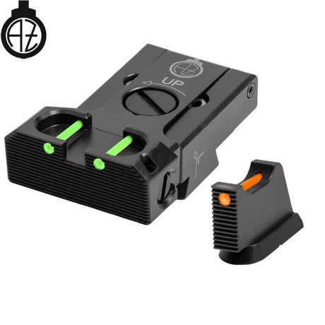 CZ 75B, CZ P-01, CZ 75 SP-01 miras ajustables con fibra óptica | tipo B Zendl