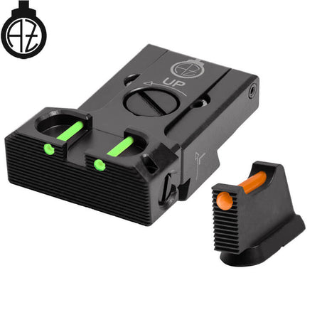 CZ 75B, CZ P-01, CZ 75 SP-01 miras ajustables con fibra óptica | tipo B Zendl