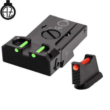 CZ 75B, CZ P-01, CZ 75 SP-01 miras ajustables con fibra óptica | tipo B Zendl