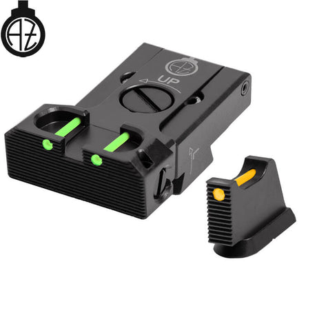 CZ 75B, CZ P-01, CZ 75 SP-01 miras ajustables con fibra óptica | tipo B Zendl