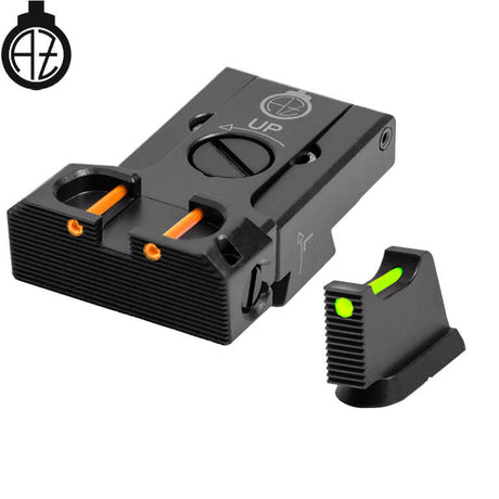CZ 75B, CZ P-01, CZ 75 SP-01 miras ajustables con fibra óptica | tipo B Zendl