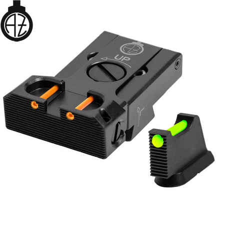 CZ 75B, CZ P-01, CZ 75 SP-01 miras ajustables con fibra óptica | tipo B Zendl