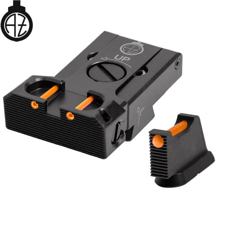 CZ 75B, CZ P-01, CZ 75 SP-01 miras ajustables con fibra óptica | tipo B Zendl