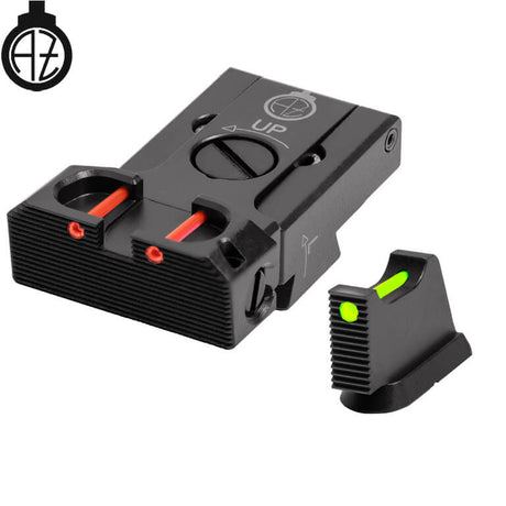 CZ 75B, CZ P-01, CZ 75 SP-01 miras ajustables con fibra óptica | tipo B Zendl
