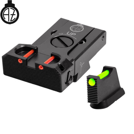 CZ 75B, CZ P-01, CZ 75 SP-01 miras ajustables con fibra óptica | tipo B Zendl