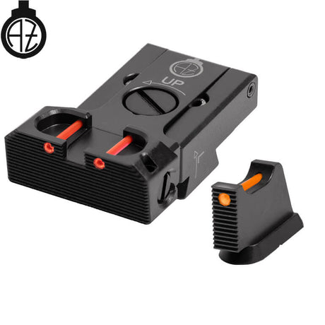 CZ 75B, CZ P-01, CZ 75 SP-01 miras ajustables con fibra óptica | tipo B Zendl