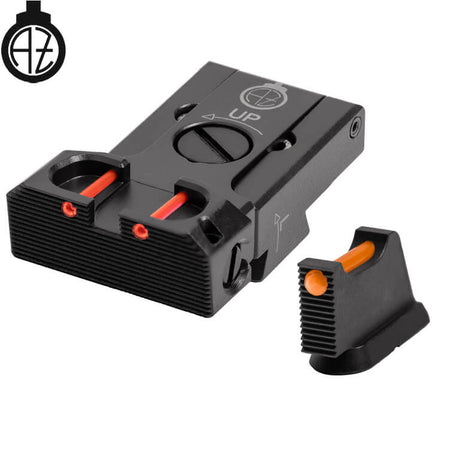 CZ 75B, CZ P-01, CZ 75 SP-01 miras ajustables con fibra óptica | tipo B Zendl