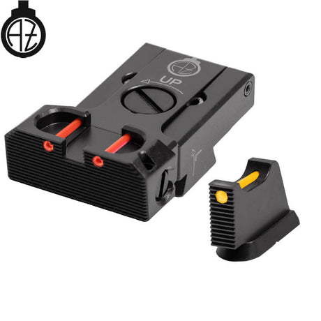 CZ 75B, CZ P-01, CZ 75 SP-01 miras ajustables con fibra óptica | tipo B Zendl