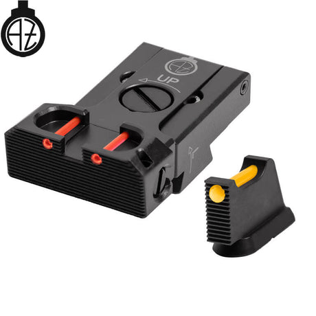 CZ 75B, CZ P-01, CZ 75 SP-01 miras ajustables con fibra óptica | tipo B Zendl