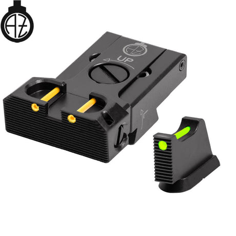 CZ 75B, CZ P-01, CZ 75 SP-01 miras ajustables con fibra óptica | tipo B Zendl